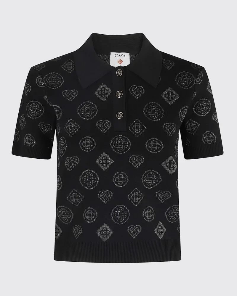 Casablanca Paris Polo damen Schwarz