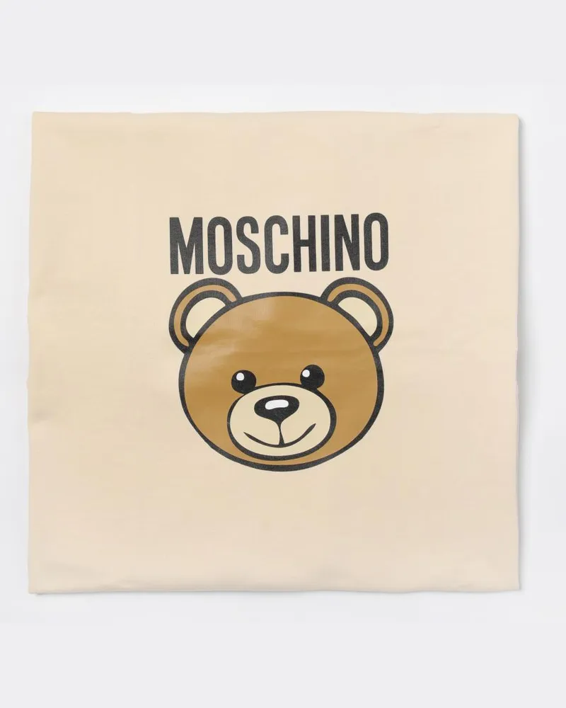 Moschino Bettwäsche und decken lifestyle Beige