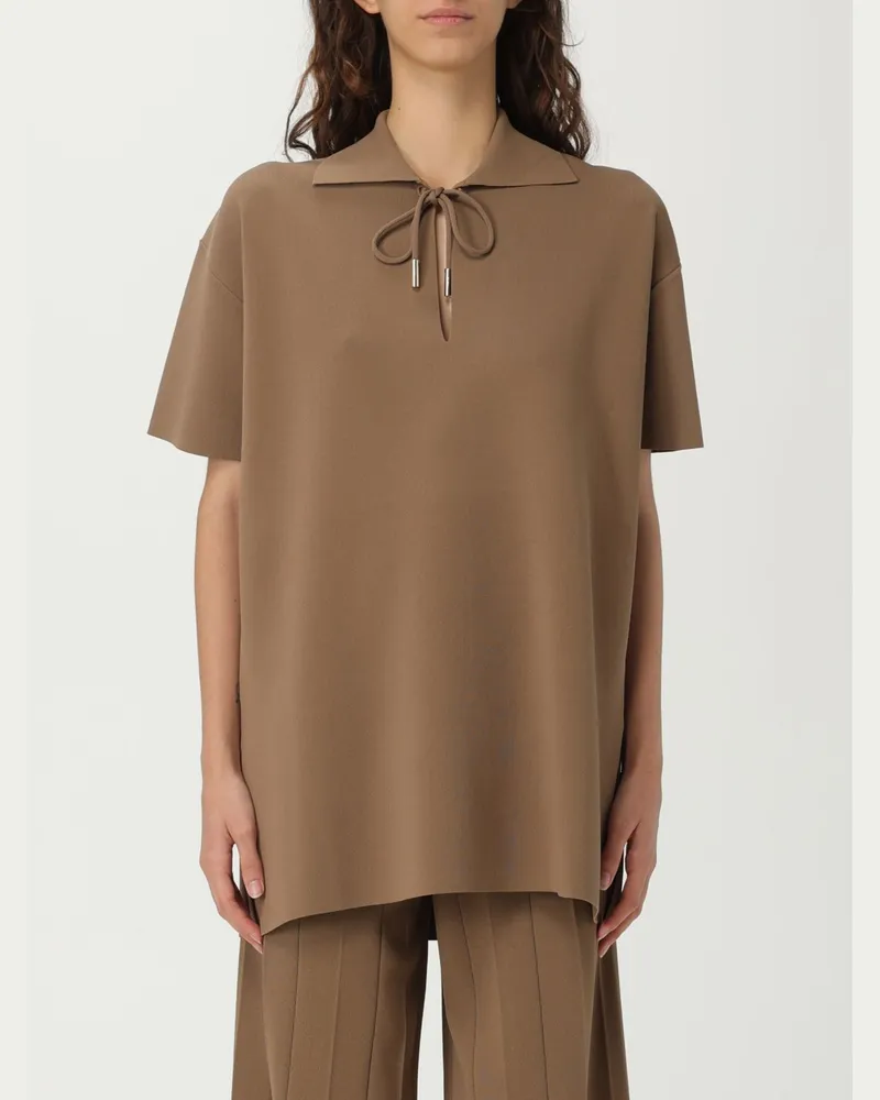 Max Mara Pullover damen Haselnuss
