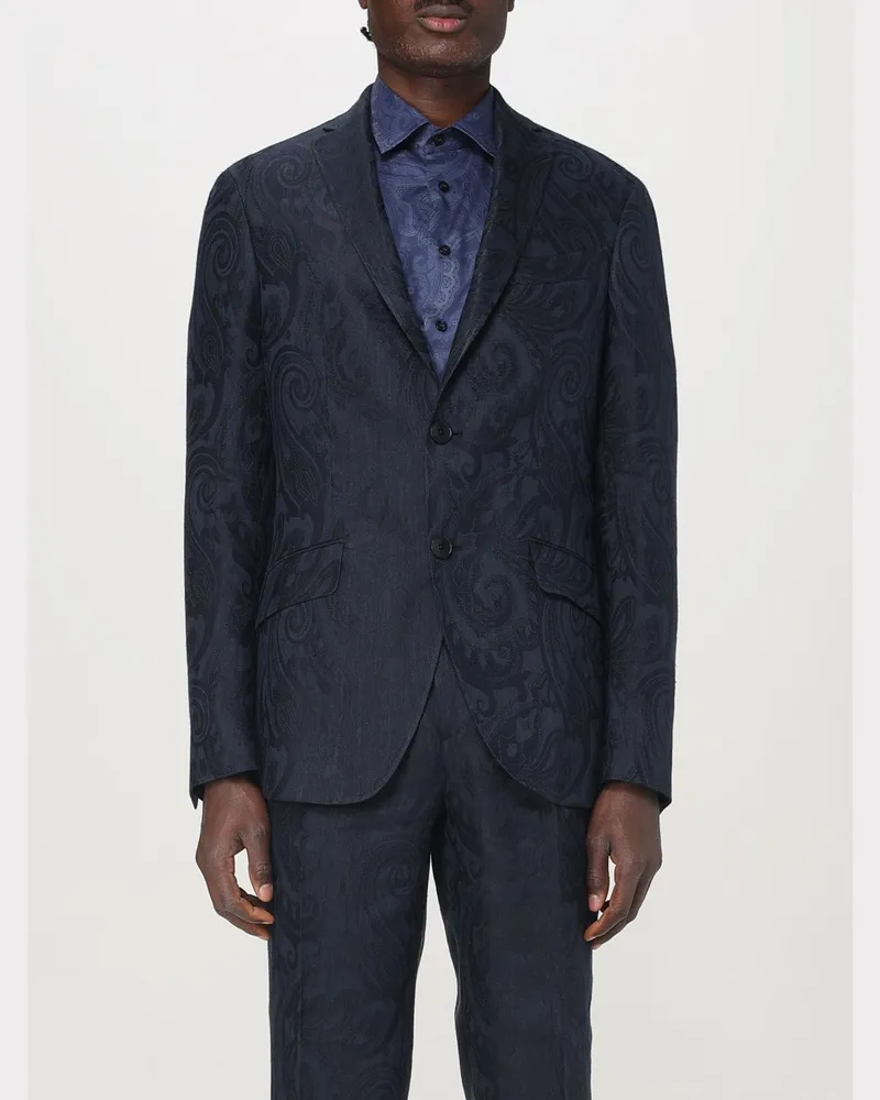 Etro Blazer herren Blau
