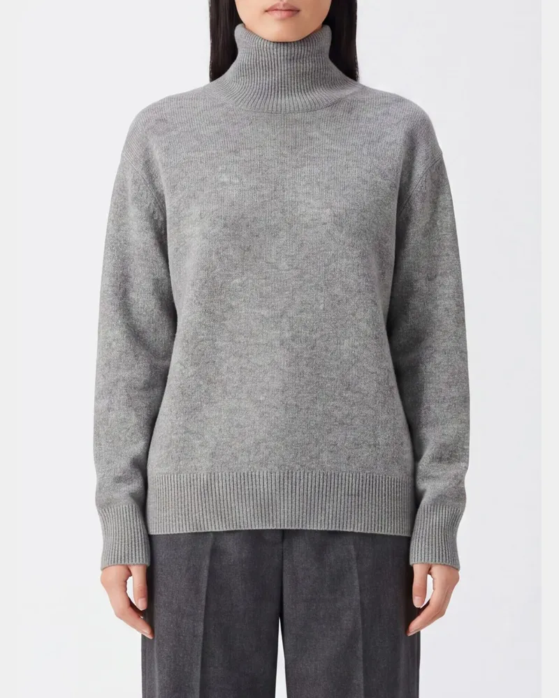 The Row Rollkragenpullover aus Woll-Kaschmir-Mischung Grau