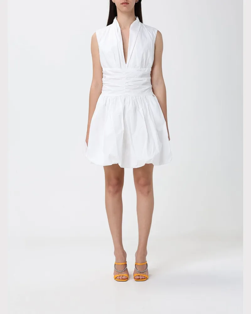 Liu Jo Mini-Kleid aus Baumwolle Weiß