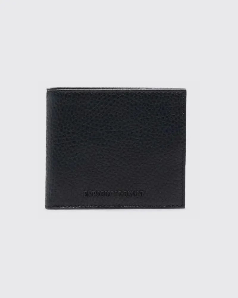 Emporio Armani Portemonnaie herren Schwarz