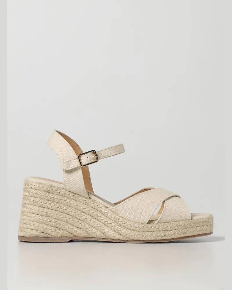 Castañer Keilabsatz schuhe damen Ivory