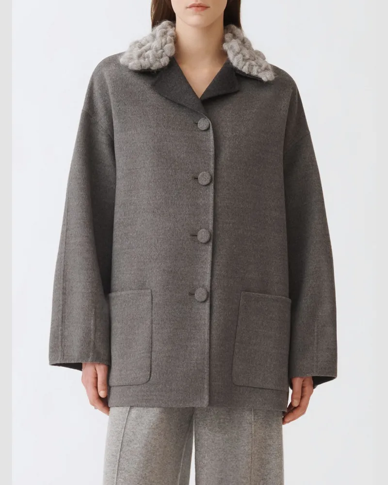 Fabiana Filippi Mantel damen Charcoal