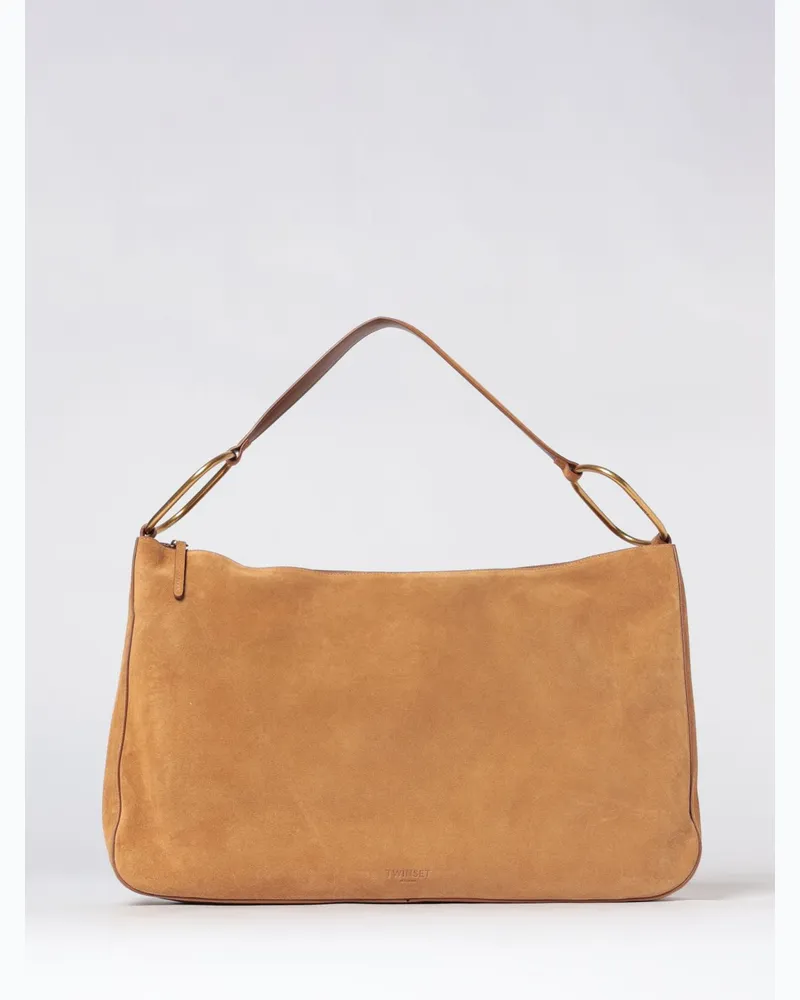 Twin-Set Schultertasche damen Braun