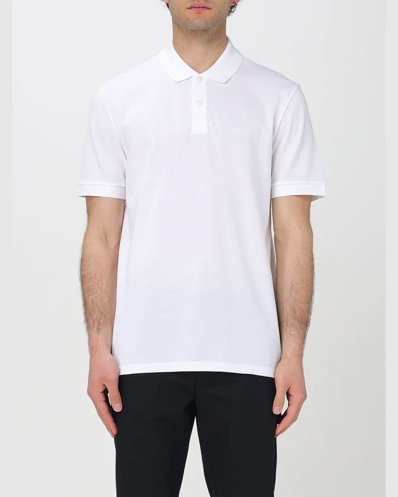 HUGO BOSS Polo herren Weiß