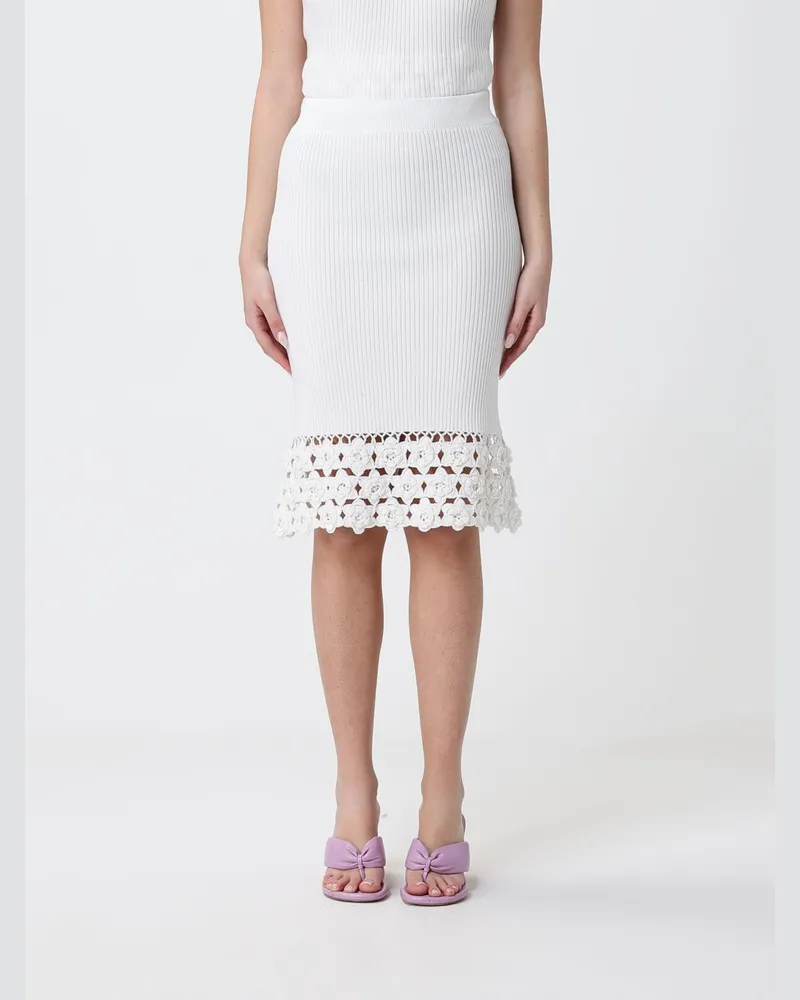 Ganni Rock damen Weiß