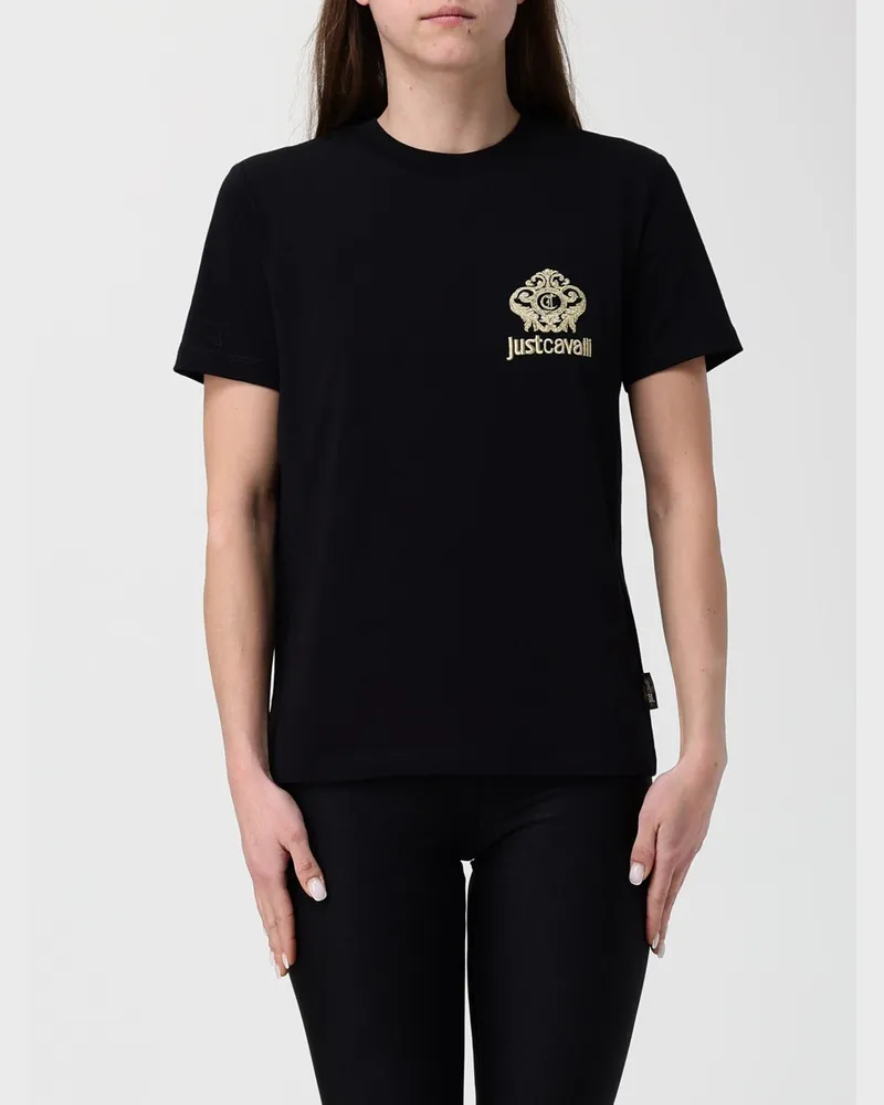 Just Cavalli T-shirt damen Schwarz