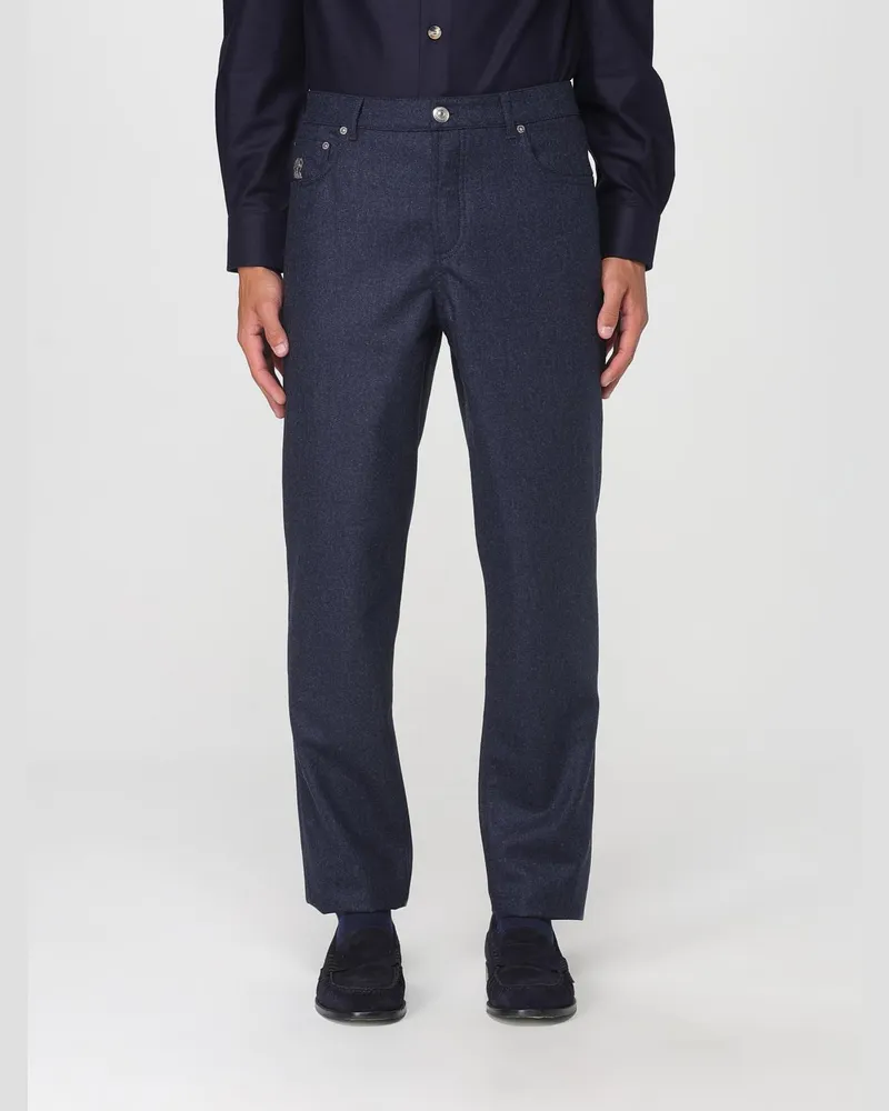 Brunello Cucinelli Hose herren Blau