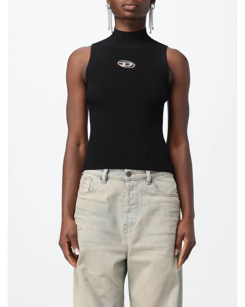 Diesel Top damen Schwarz