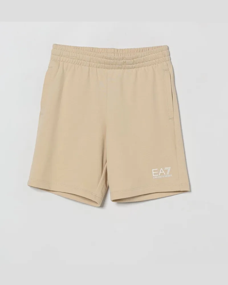 EA7 Shorts kinder Beige