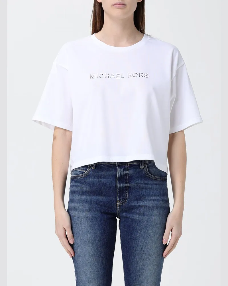 Michael Kors T-shirt damen Weiß