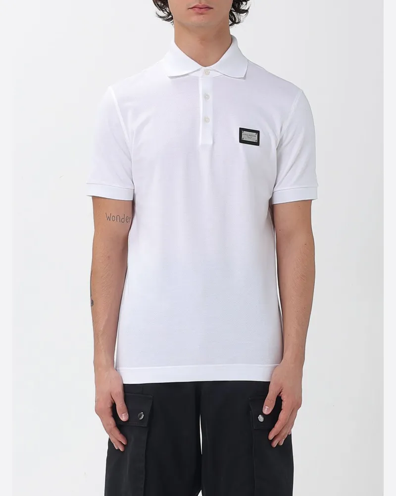Dolce & Gabbana Polo herren Dolce & Gabbana Weiß