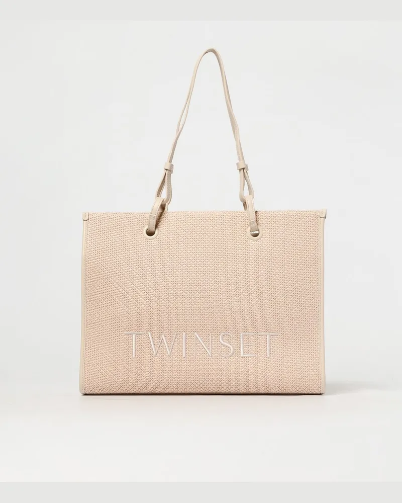 Twin-Set Handtasche damen Beige