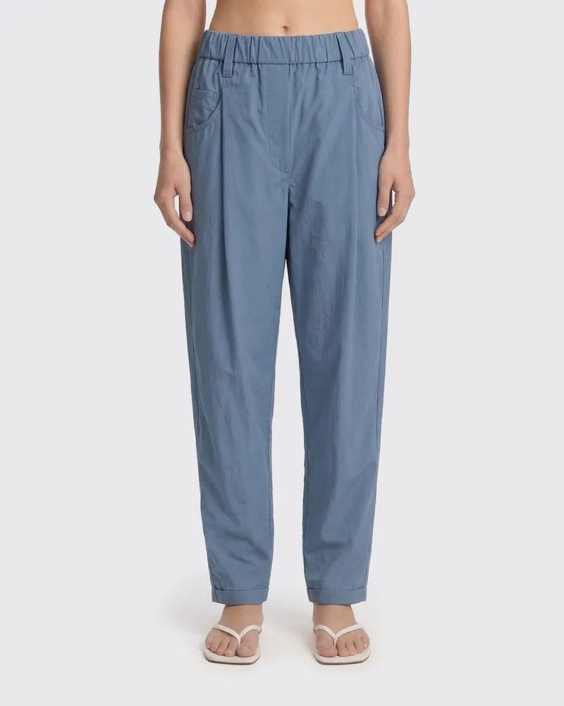 Brunello Cucinelli Hose damen Blau