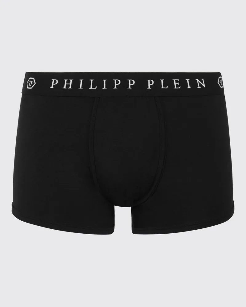 Philipp Plein Boxershorts aus Stretch-Baumwollmischung Schwarz