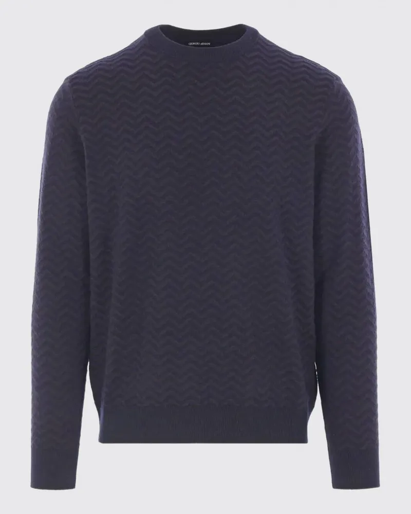 Giorgio Armani Sweatshirt herren Blau