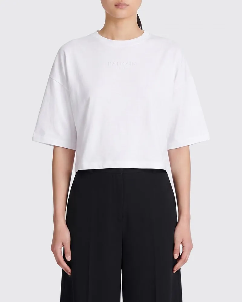 Balmain T-shirt damen Weiß