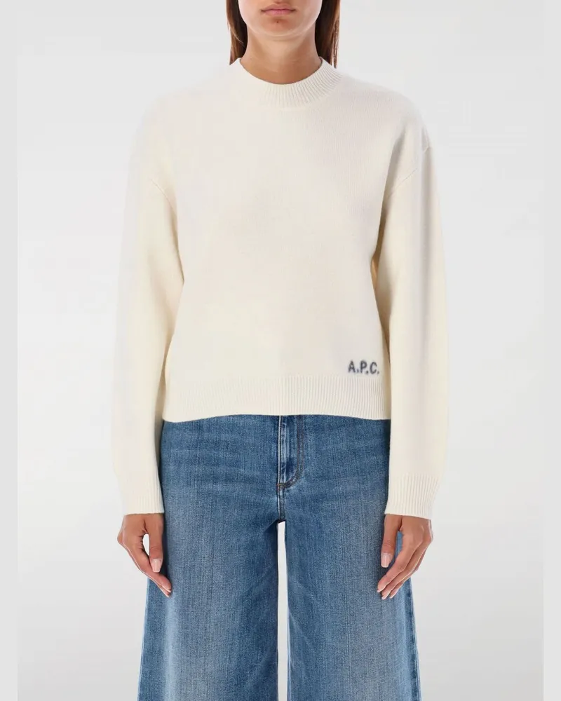A.P.C. Pullover damen Beige
