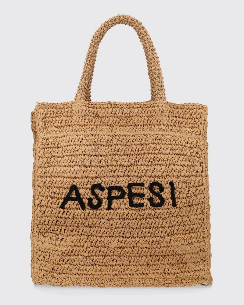 ASPESI Umhängetasche damen Beige
