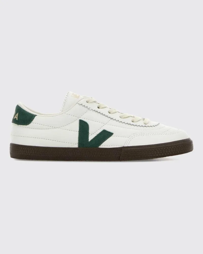 VEJA Panenka Sneaker aus nachhaltigem O.T.-Leder mit Steppdesign Weiß