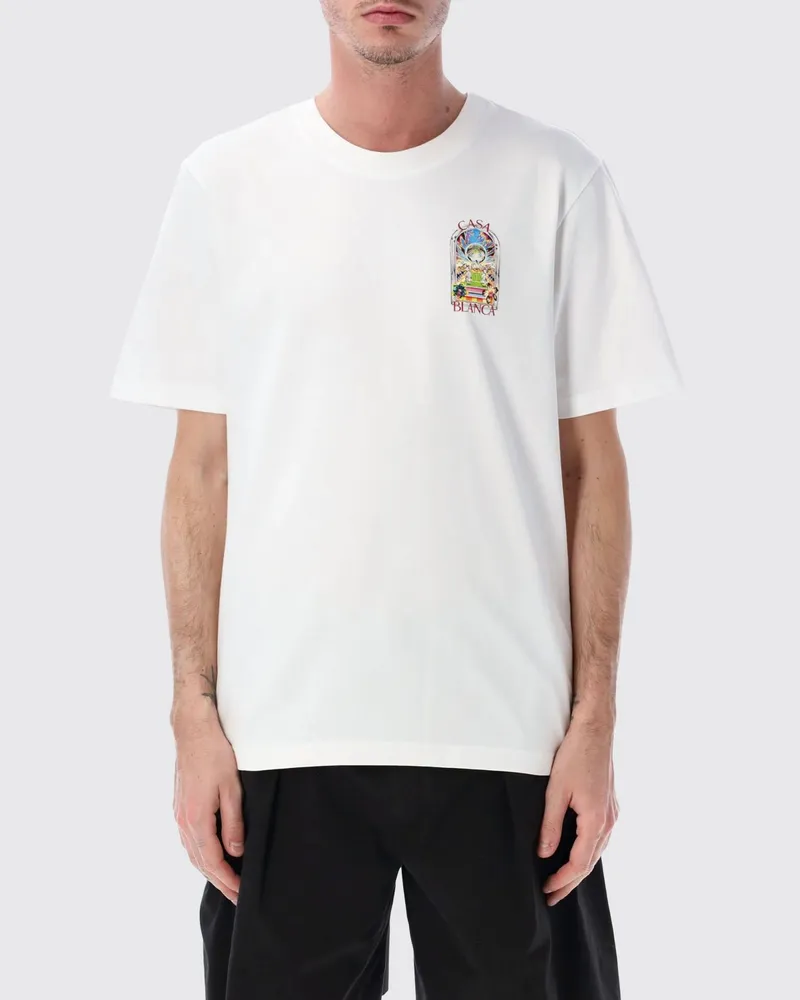 Casablanca Paris T-shirt herren Weiß