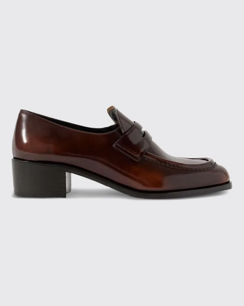 Church's Prudence Loafer aus gebürstetem Leder mit Riegel und runder Kappe Braun