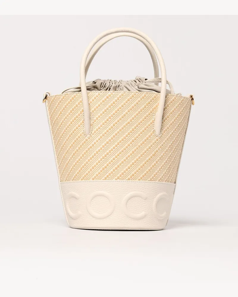 Coccinelle Schultertasche damen Weiß