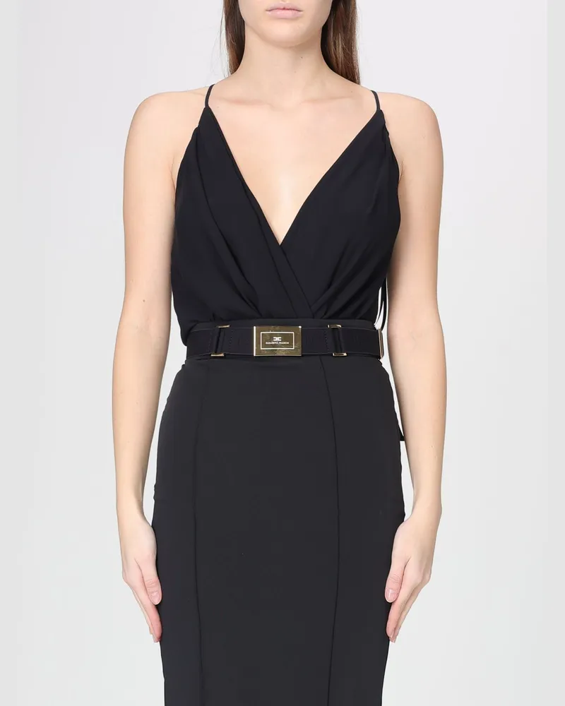 Elisabetta Franchi Body damen Schwarz