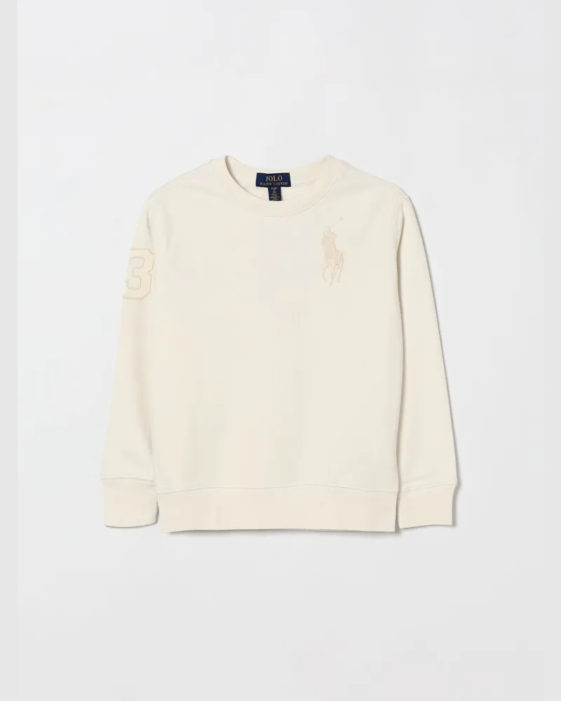 Ralph Lauren Baumwoll-Sweatshirt Weiß