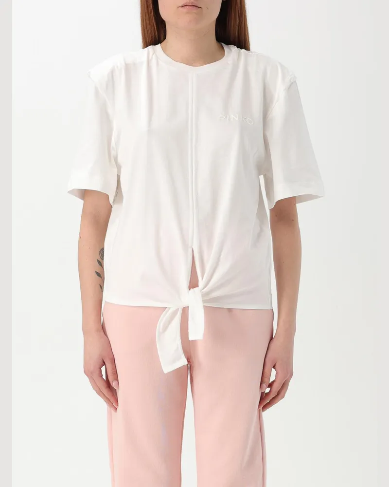 Pinko T-shirt damen Weiß