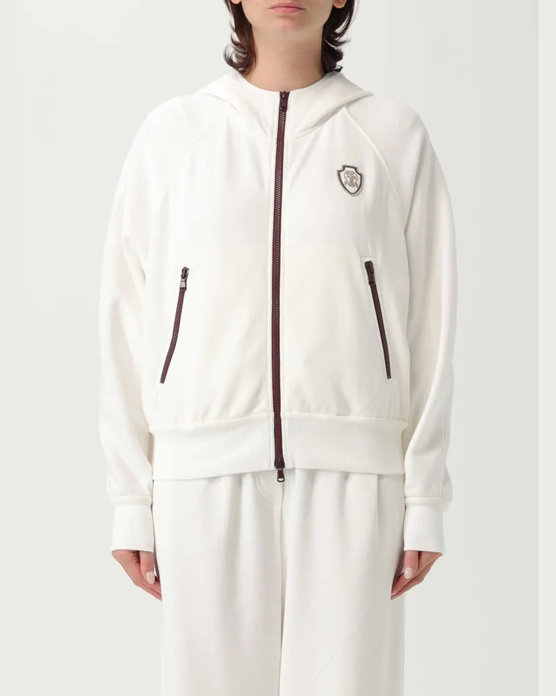 Brunello Cucinelli Pullover damen Weiß