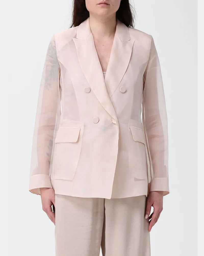 Max Mara Zweireihiger Wollblazer Dust