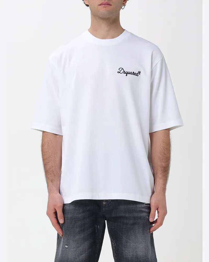 Dsquared2 T-shirt herren Weiß