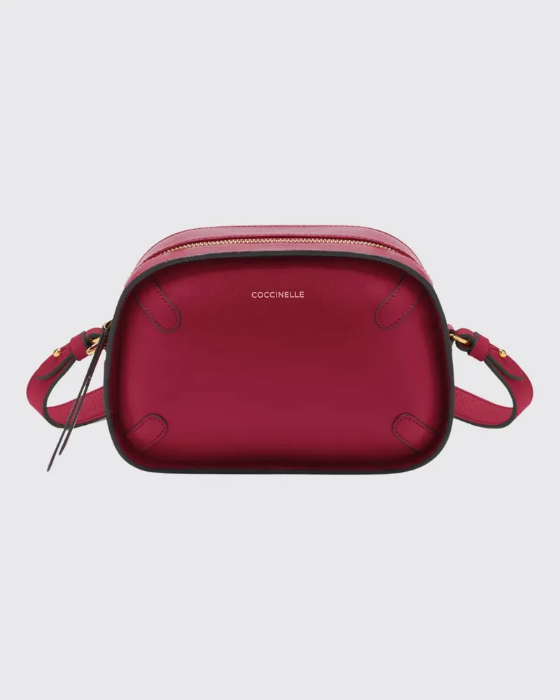 Coccinelle Schultertasche damen Weinrot