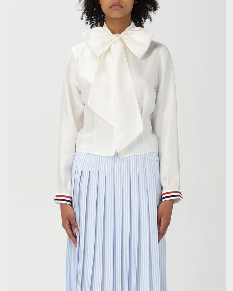 Thom Browne Top damen Weiß