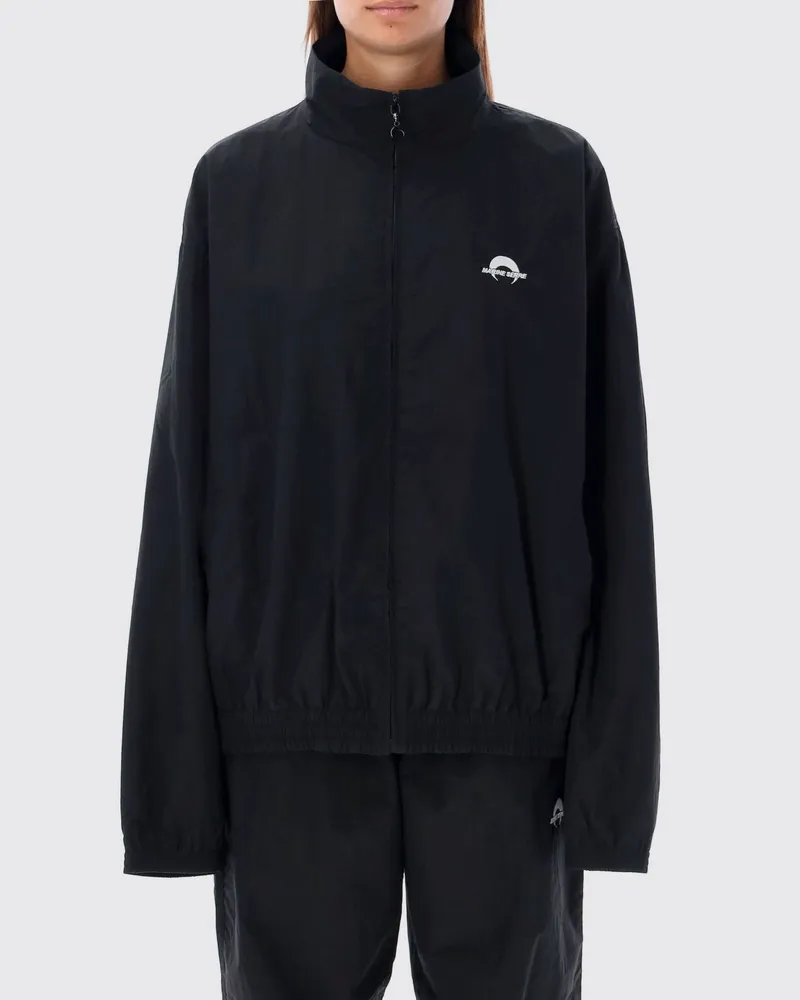 Marine Serre Jacke herren Schwarz