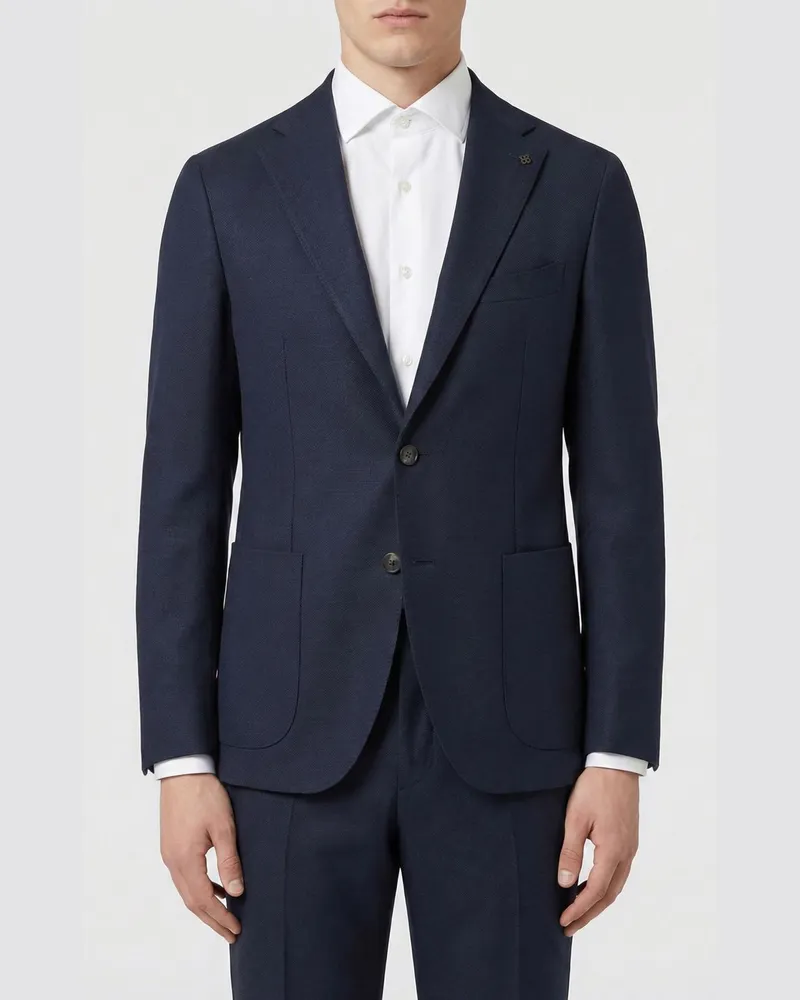 Tagliatore Jacke herren Blau