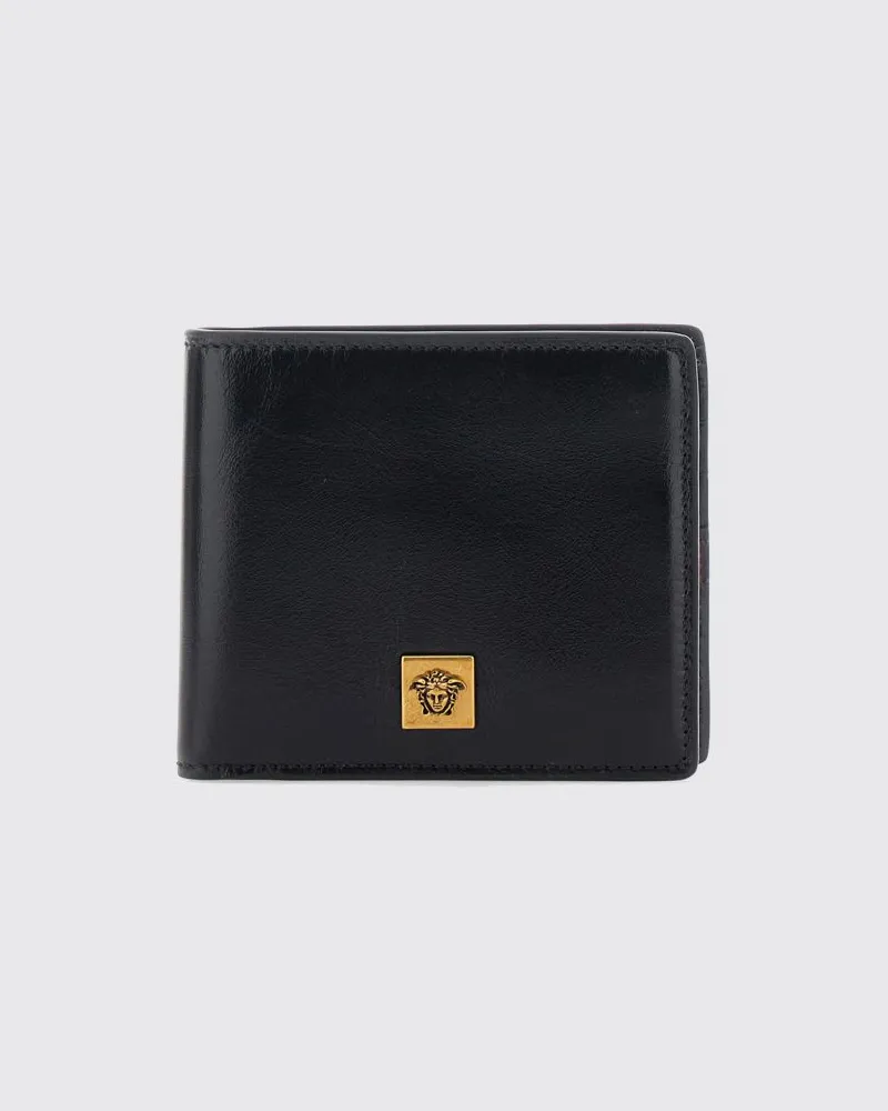 Versace Portemonnaie herren Schwarz