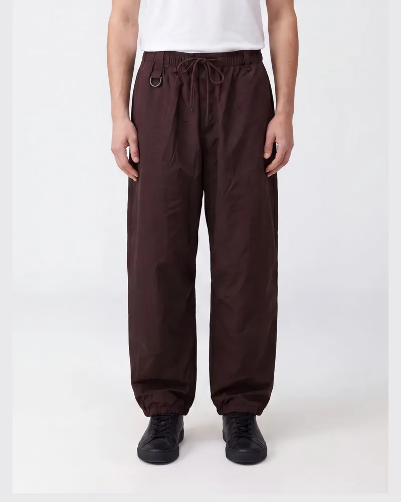 Y-3 Jogginghose aus technischem Gewebe mit 3-Streifen-Logo Grau