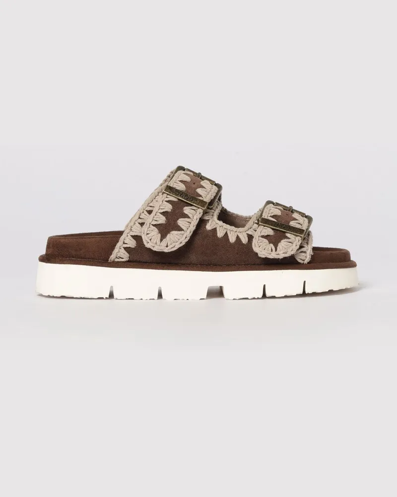 Mou Sandalen mit absatz damen Braun