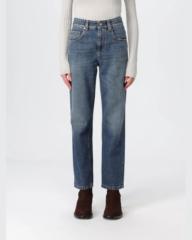 Brunello Cucinelli Jeans herren Blau