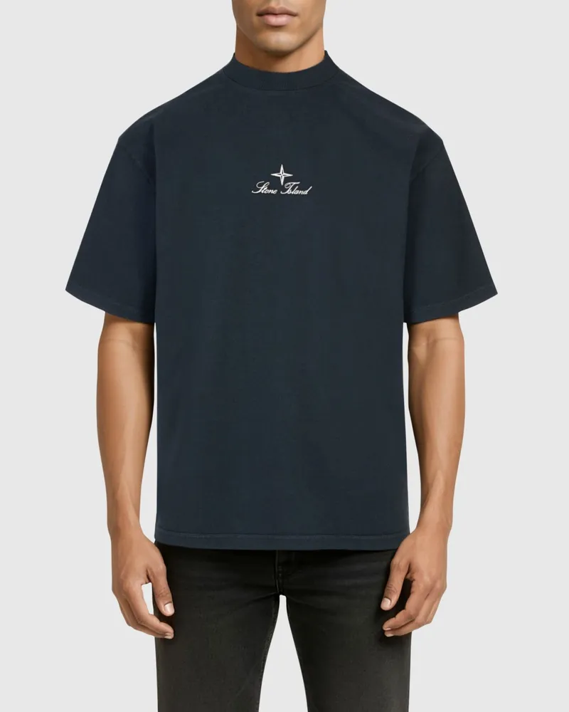 Stone Island Polo herren Blau