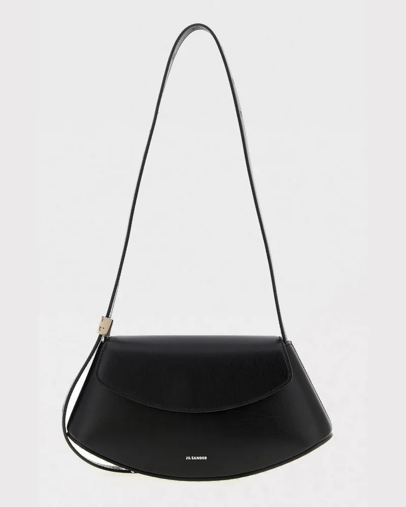 Jil Sander Schultertasche damen Schwarz