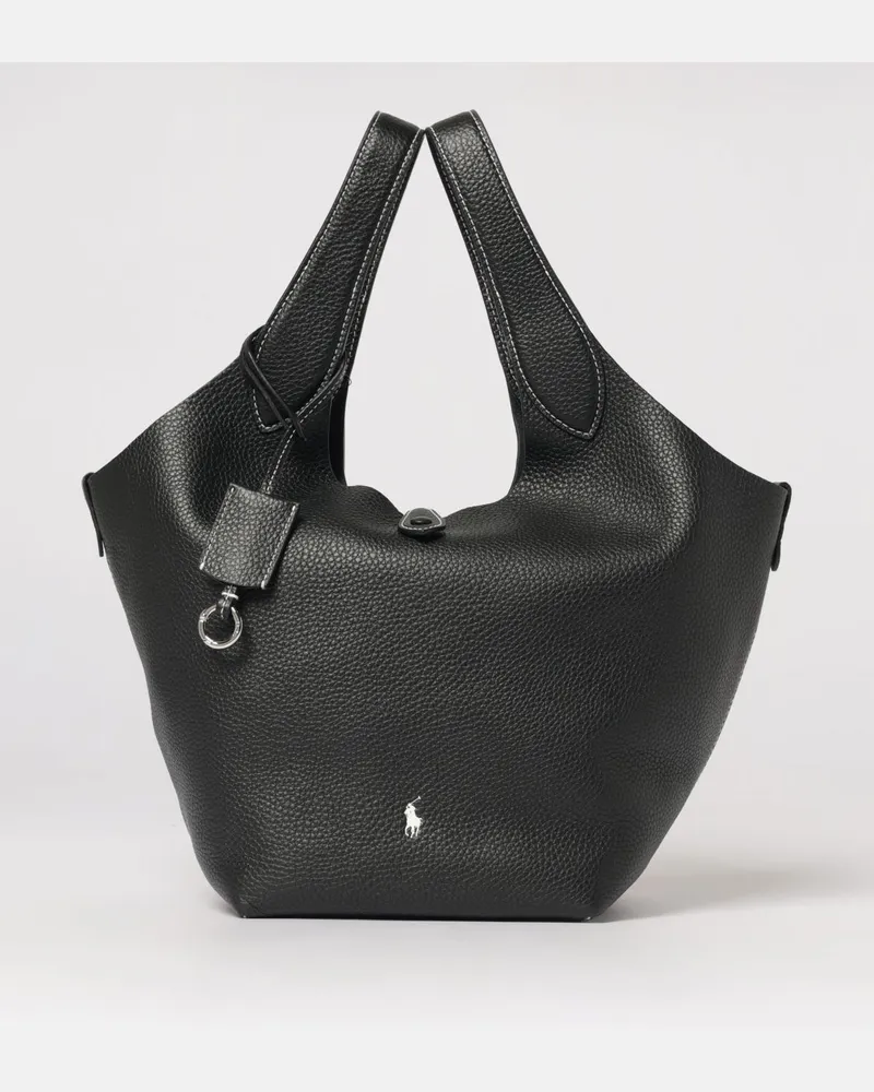 Ralph Lauren Schultertasche damen Schwarz