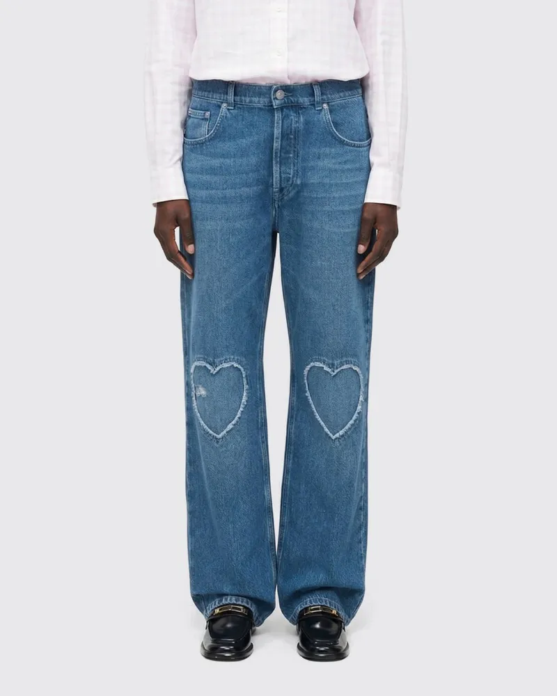 Moschino Hose damen Blau