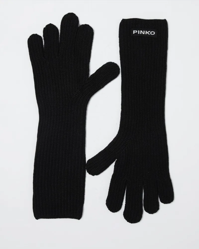 Pinko Handschuhe damen Schwarz