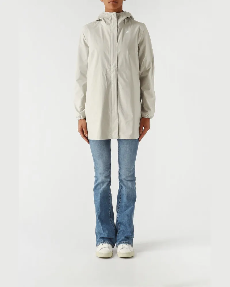 K-Way Sophie Stretch Dot Jacke Beige