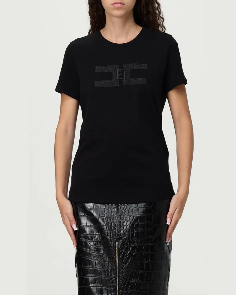 Elisabetta Franchi T-shirt damen Schwarz